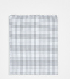 Головной платок-бант в клетку COLLUSION-Серый