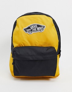 Рюкзак цвета манго/черного цвета Vans Realm-Желтый