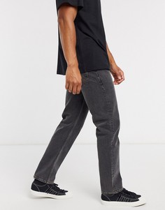 Черные выбеленные джинсы ASOS DESIGN-Черный цвет