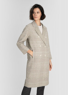 Пальто из ткани с добавлением шерсти с ручной обработкой O'stin