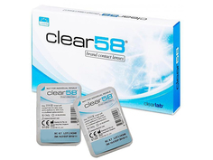 Контактные линзы ClearLab Clear 58 UV (6 линз / 8.7 / -1.5)