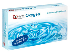 Контактные линзы iQlens Oxygen Monthly (6 линз / 8.6 / -2)