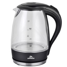 Чайник Добрыня DO-1230 1.7L Black