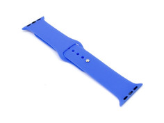 Аксессуар Ремешок Innovation для APPLE Watch 42/44mm Silicone Blue 16519