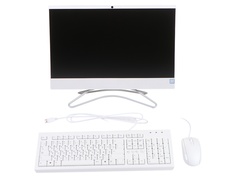 Моноблок HP 22-c0151ur White 8XC44EA (Intel Core i3-9100T 3.1 GHz/8192Mb/1000Gb + 128Gb SSD/nVidia GeForce MX110 2048Mb/Wi-Fi/Bluetooth/Cam/21.5/1920x1080/Windows 10 Home 64-bit)