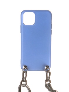 Чехол Ally для APPLE iPhone 11 Pro А1 Soft Touch с ремешком Blue A1-01105