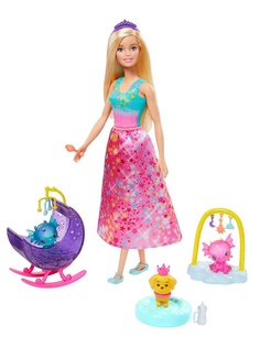 Кукла Mattel Barbie Заботливая принцесса () GJK49
