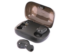 Наушники Olmio TWE-04 True Wireless Black 40272