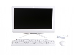 Моноблок HP 20-c432ur White 7JT13EA (Intel Celeron J4005 2.0 GHz/4096Mb/500Gb/Intel HD Graphics/Wi-Fi/Bluetooth/Cam/19.5/1920x1080/Windows 10 Home 64-bit)