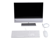 Моноблок HP Pavilion 24-xa0062ur White 7JU46EA (Intel Core i3-9100T 3.1 GHz/4096Mb/1000Gb/Intel HD Graphics/Wi-Fi/Bluetooth/Cam/23.8/1920x1080/DOS)