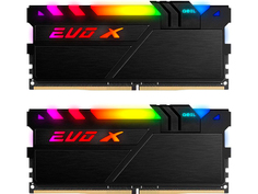 Модуль памяти GeIL Evo X II DDR4 DIMM 3600MHz PC-28800 CL18 - 32Gb Kit (2x16Gb) GEXSB432GB3600C18BDC