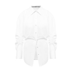 Хлопковая рубашка Alexander Wang