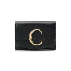 Кожаный футляр для кредитных карт Chloe C Chloé