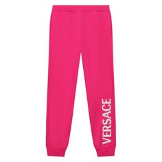 Хлопковые джоггеры Versace