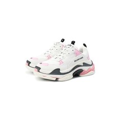 Комбинированные кроссовки Triple S Balenciaga