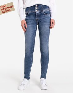 Облегающие джинсы Legging с широким поясом Gloria Jeans