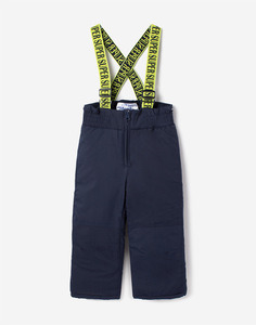 Утеплённый комбинезон с яркими лямками для мальчика Gloria Jeans