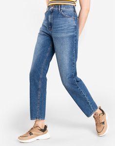 Зауженные джинсы Slim Tapered с высокой талией Gloria Jeans