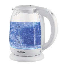 Чайник электрический StarWind SKG4215, 2200Вт, белый