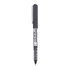 Упаковка ручек-роллеров DELI Touch EQ20120, 0.5мм, стреловидный пиш. наконечник, черный 12 шт./кор.