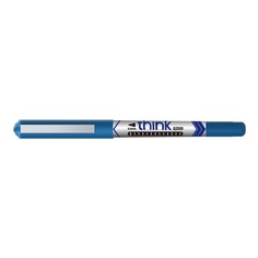 Ручка роллерн. Deli Think (EQ20030) синий d=0.5мм одноразовая ручка стреловидный пиш. наконечник лин 12 шт./кор.