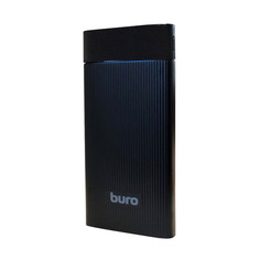 Внешний аккумулятор (Power Bank) Buro RLP-12000-B, 12000мAч, черный