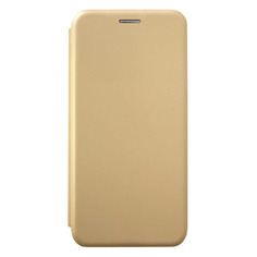 Чехол (флип-кейс) BORASCO Shell case, для Xiaomi Mi Note 10 Lite, золотистый [39145]