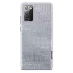 Чехол (клип-кейс) SAMSUNG Kvadrat Cover, для Samsung Galaxy Note 20, серый [ef-xn980fjegru]