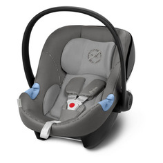 Автокресло детское CYBEX Aton M i-Size, 0/0+, от 0 до 15 мес, серый/черный