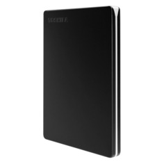 Внешний диск HDD TOSHIBA Canvio Slim HDTD310EK3DA, 1ТБ, черный