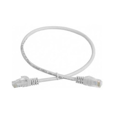 Патч-корд ITK Generica, вилка RJ-45, вилка RJ-45, кат.5е, ПВХ, 2м, серый [pc01-c5eu-2m-g]