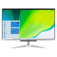 Моноблок Acer Aspire C22-963, 21.5", Intel Core i5 1035G1, 8ГБ, 1000ГБ, 128ГБ SSD, Intel UHD Graphics, Windows 10 Professional, серебристый [dq.beper.003]