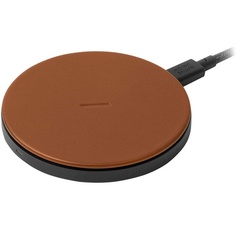 Беспроводное зарядное устройство Native Union Drop Leather 10W Brown (DROP-BRN-CLTHR-NP)