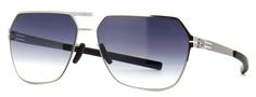 Солнцезащитные очки Ic Berlin IB Boris N Chrome Black BlackClear Flex