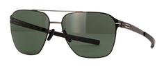 Солнцезащитные очки Ic Berlin IB Jonathan I Large Graphite Black Green Polarized Flex