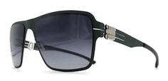 Солнцезащитные очки Ic Berlin IB Steve B Racing Green Black Black to Grey Donnerstag