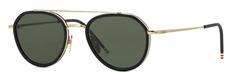 Солнцезащитные очки Thom Browne TB 801-A-GLD-BLK 51 12K Gold-Matte Black w/Dark Grey-AR