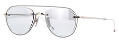 Солнцезащитные очки Thom Browne TBS 112-52-01 Silver-Grey Enamel-Grey w/Medium Grey-Silver Flash-AR