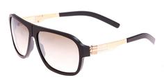 Солнцезащитные очки Ic Berlin IB Power Law Black Rough RoseGold BrownSand