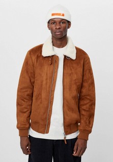 Куртка кожаная Bershka 
