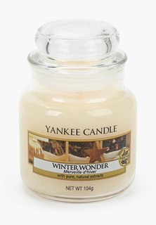 Свеча ароматическая Yankee Candle Winter Wonder 104гр / 25-45 часов