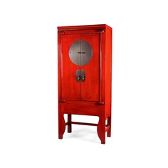 Шкаф muotti (desondo) красный 84x194x45 см.