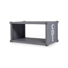 Журнальный стол industrial (desondo) черный 100x50x60 см.