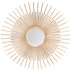 Настенное зеркало «дель-мар» (object desire) золотой 79x79x3 см.