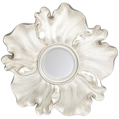 Настенное зеркало «виола силвер» (object desire) серебристый 119x119x7 см.