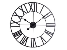 Часы настенные (garda decor) черный 57x57 см.