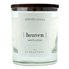 Свеча ароматическая свеча ароматическая the olphactory heaven белый лотос (ambientair) белый 8x9x8 см.
