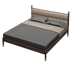 Кровать benissa (mod interiors) коричневый 169x111x213 см.