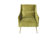 Кресло (garda decor) зеленый 69x91x89 см.