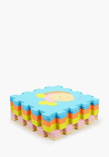 Коврик ЯиГрушка -пазл "Милые домашние животные", 1*32*32 см (9 деталей)